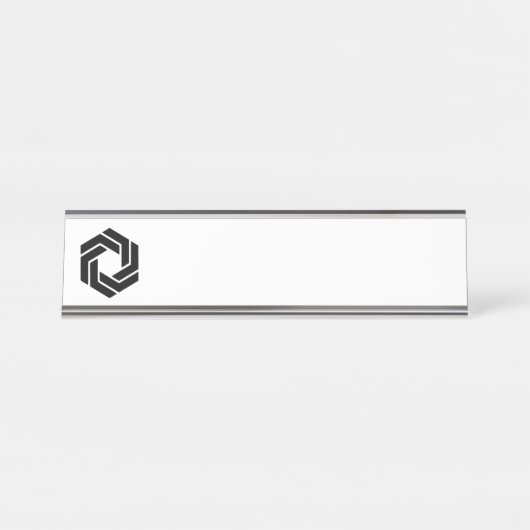 エンジオネール名プレート デスクネームプレート (正面)