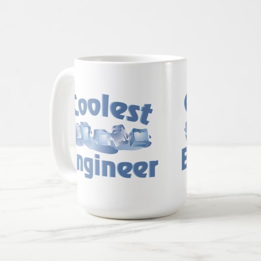 エンジクールニアアイス コーヒーマグカップ (正面左)