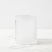 エンジニアおよび作家のマグ フロストグラスマグカップ (中央)