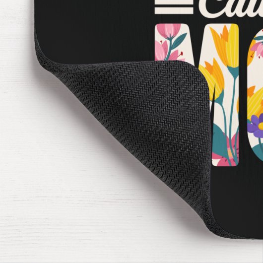 エンジニアお気に入りのが私をママと呼ぶ マウスパッド (コーナー)