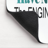 エンジニアがここにいる恐れを持たないで下さい マウスパッド (コーナー)