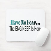 エンジニアがここにいる恐れを持たないで下さい マウスパッド (マウス)