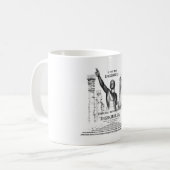 エンジニアが支配する コーヒーマグカップ (正面左)