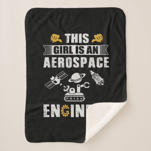エンジニアこの女の子は航空宇宙技師だ シェルパブランケット (正面)