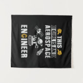 エンジニアこの女の子は航空宇宙技師だ タペストリー (正面(横))