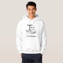 エンジニアだって言ったら信じてね T定規Tシャツ パーカ