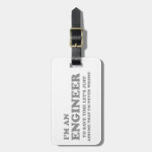 エンジニアだ ラゲッジタグ (正面縦)