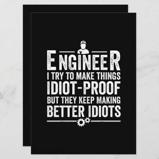 エンジニアです。馬鹿でも使えるものを作ろうと試みる セーブザデート (正面/裏面)