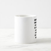 エンジニアとの論争はレスリングのようたくさんです コーヒーマグカップ (中央)