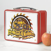 エンジニアと機械工のこぎり歯弁当箱 メタルランチボックス (インサイチュ)