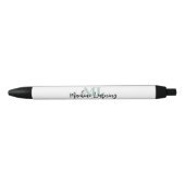 エンジニアとML愛好家のための - MLペン ✨🖊️ 青ボールペン (正面)