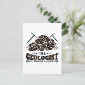エンジニアにはヒーローが必要なため、私は地質学者だ ポストカード (スタンド正面)