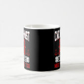 エンジニアにもヒーローが必要なCNC機械工 コーヒーマグカップ (中央)