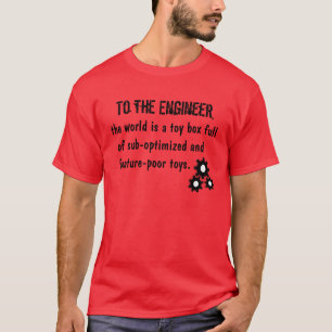 エンジニアに Tシャツ