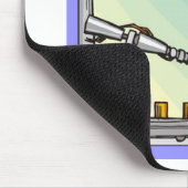 エンジニアのエンジニアリングの冗談 マウスパッド (コーナー)