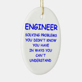 エンジニアのエンジニアリング セラミックオーナメント (右)