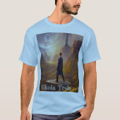 エンジニアのニコ最高のラ・テスラ Tシャツ (正面)