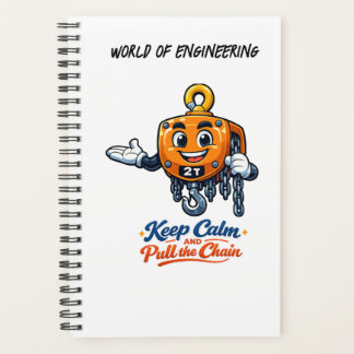 エンジニアの世界 キープカーム プルチェーン ノートブック プランナー手帳