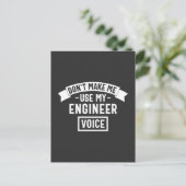 エンジニアの声を使わせないで ポストカード (スタンド正面)
