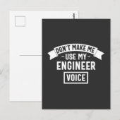 エンジニアの声を使わせないで ポストカード (正面/裏面)