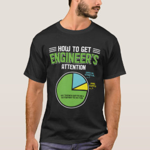 エンジニアの注意喚起エンジニアリング計算 Tシャツ