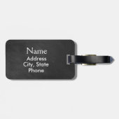 エンジニアの荷物のラベル ラゲッジタグ (裏面横)