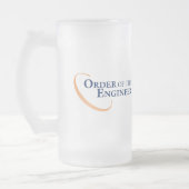 エンジニアの順序 フロストグラスビールジョッキ (左)