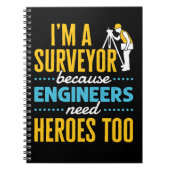 エンジニアもヒーローを必要とするので、私は測量士だ ノートブック (正面)