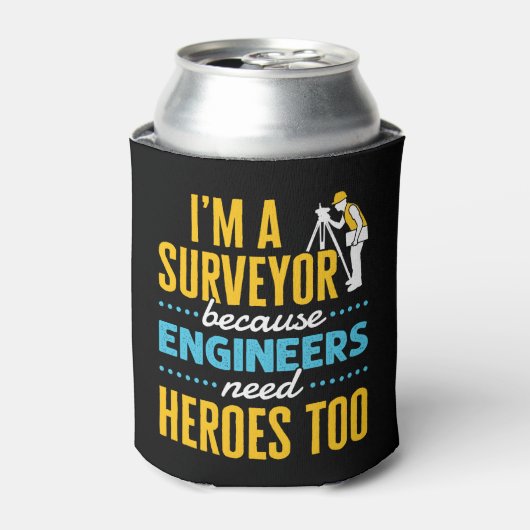 エンジニアもヒーローを必要とするので、私は測量士だ 缶クーラー (缶正面)