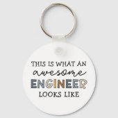 エンジニアエおもしろいンシ素晴らしニア |エンジニアリング キーホルダー (正面)