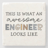 エンジニアエおもしろいンシ素晴らしニア |エンジニアリング ストーンコースター (正面)