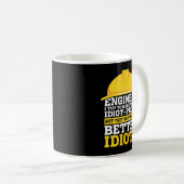 エンジニアエンジニアリングクルー専門おもしろい諺 コーヒーマグカップ (正面右)