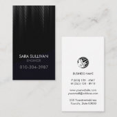 エンジニアエンジニアリング技術 名刺 (正面/裏面)