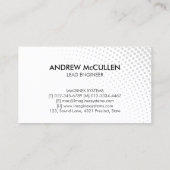 エンジニアエンジニアリング技術 名刺 (裏面)