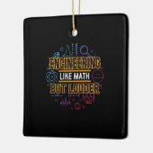 エンジニアエンジニアリング（数学など） セラミックオーナメント (左)