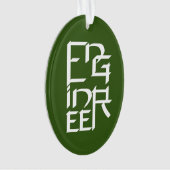 エンジニアキャラクター オーナメント (正面)