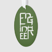 エンジニアキャラクター オーナメント (正面)