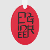 エンジニアキャラクター オーナメント (正面)