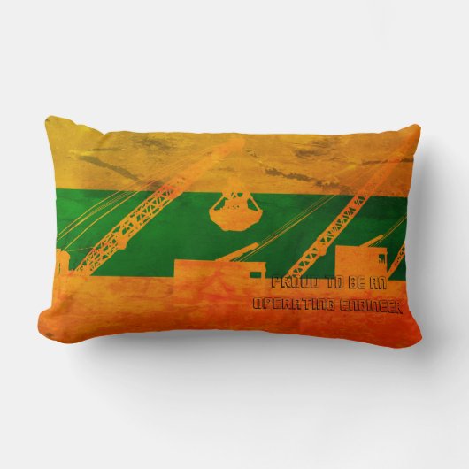 エンジニアクカラフルレーンを運転すること ランバークッション (正面)