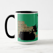 エンジニアクレーン運転士水上げトラック マグカップ (左)