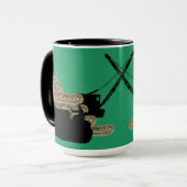 エンジニアクレーン運転士水上げトラック マグカップ (正面左)