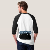 エンジニアクレーン運転士水上げトラック Tシャツ (裏面フル)