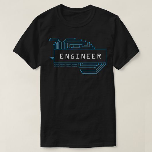 エンジニアコンピュータ回路基板エンジニアリングSTEM Tシャツ (デザイン正面)