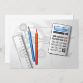 エンジニアデスクトップ招待状 招待状 (正面/裏面)