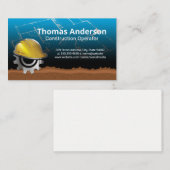 エンジニアビルダー | 設計図 名刺 (正面/裏面)