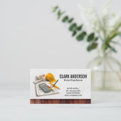 エンジニアブループリントツール機器 | ビルダー 名刺 (スタンド正面)