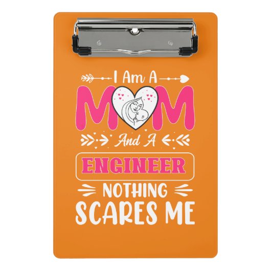 エンジニアマおもしろいム、エンジニアマザー ミニクリップボード (正面)