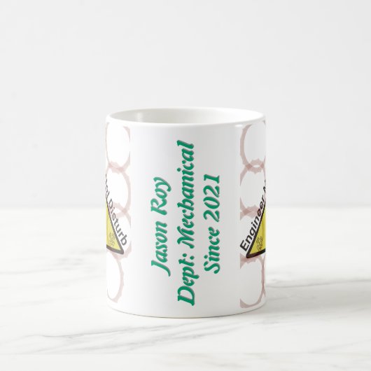 エンジニアモードのコーヒーマグおもしろい – 邪魔しない コーヒーマグカップ (中央)