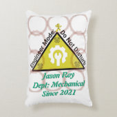 エンジニアモード装飾用クッションおもしろい – 応答不可 アクセントクッション (正面(垂直))