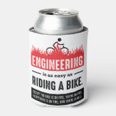 エンジニアリングは簡単として自転車に乗る 缶クーラー (缶正面)